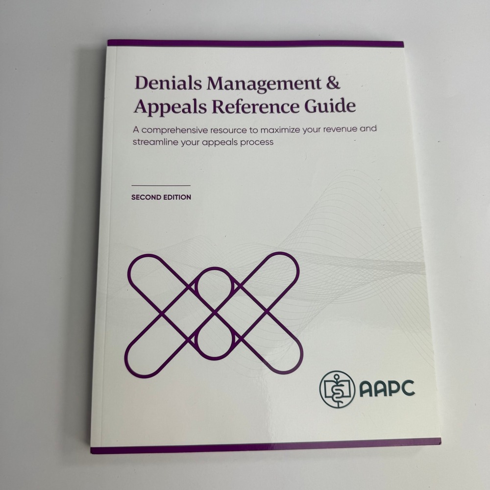 AAPC Denials Management & Appeals Reference Guide 2nd Ed 2021 Medical Billing